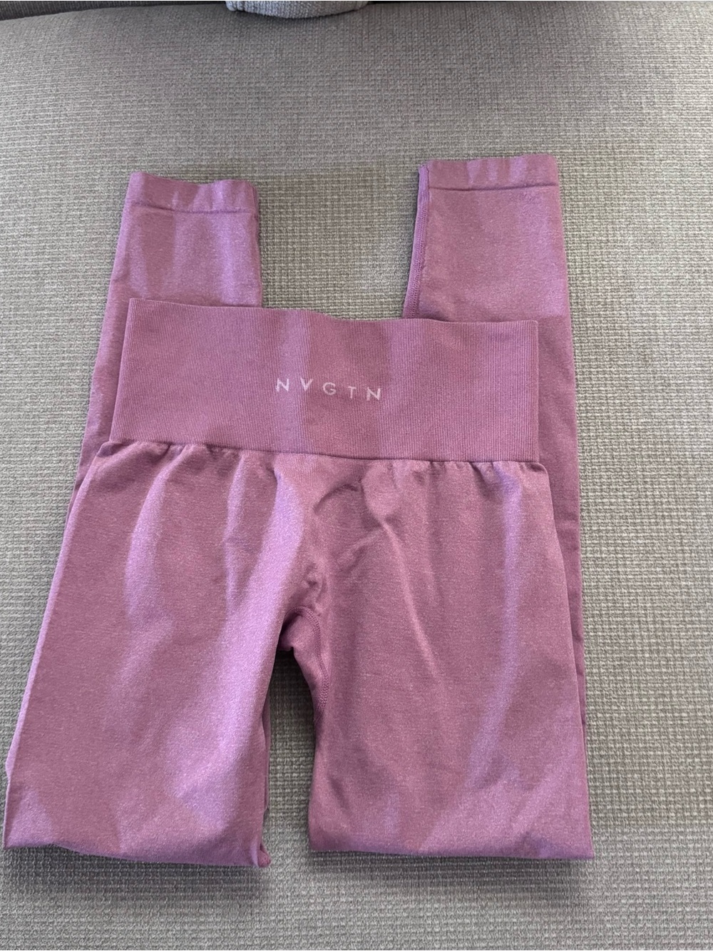 NVGTN women’s High-Waist Leggings in Mauve Pink small